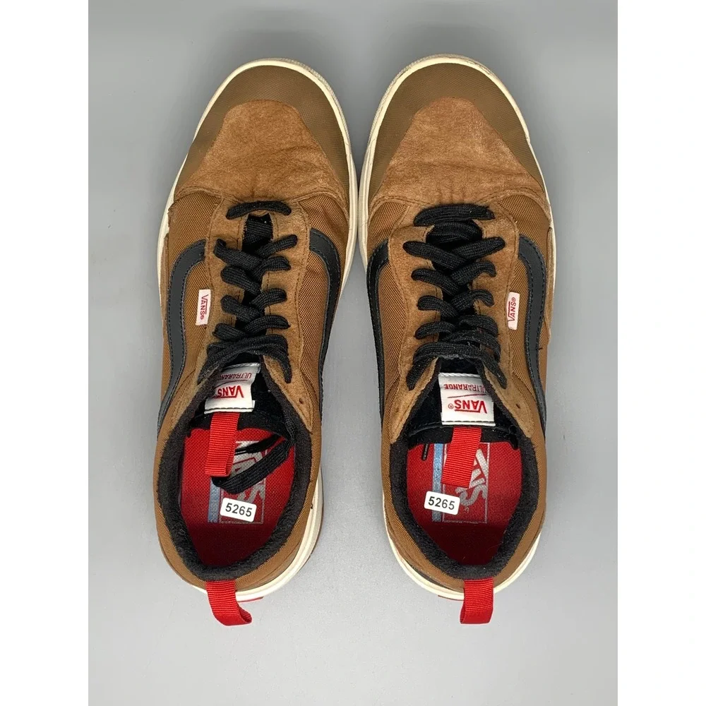 Vans UltraRange EXO Brown Black Skate Shoes 721356 Men's Sz 11.5